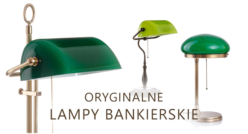 Lampy bankierskie