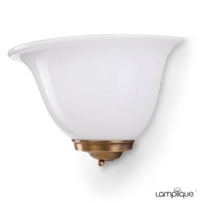 Lampa ścienna W4573 Rustik, klosz 4573 Opal