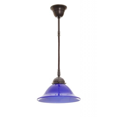 Lampa wisząca PT620 Antik, klosz 4316 Indigo